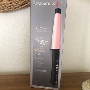 NWT NIB Remington Pro Ceramic Pink Curling Wand Brand NEW in box